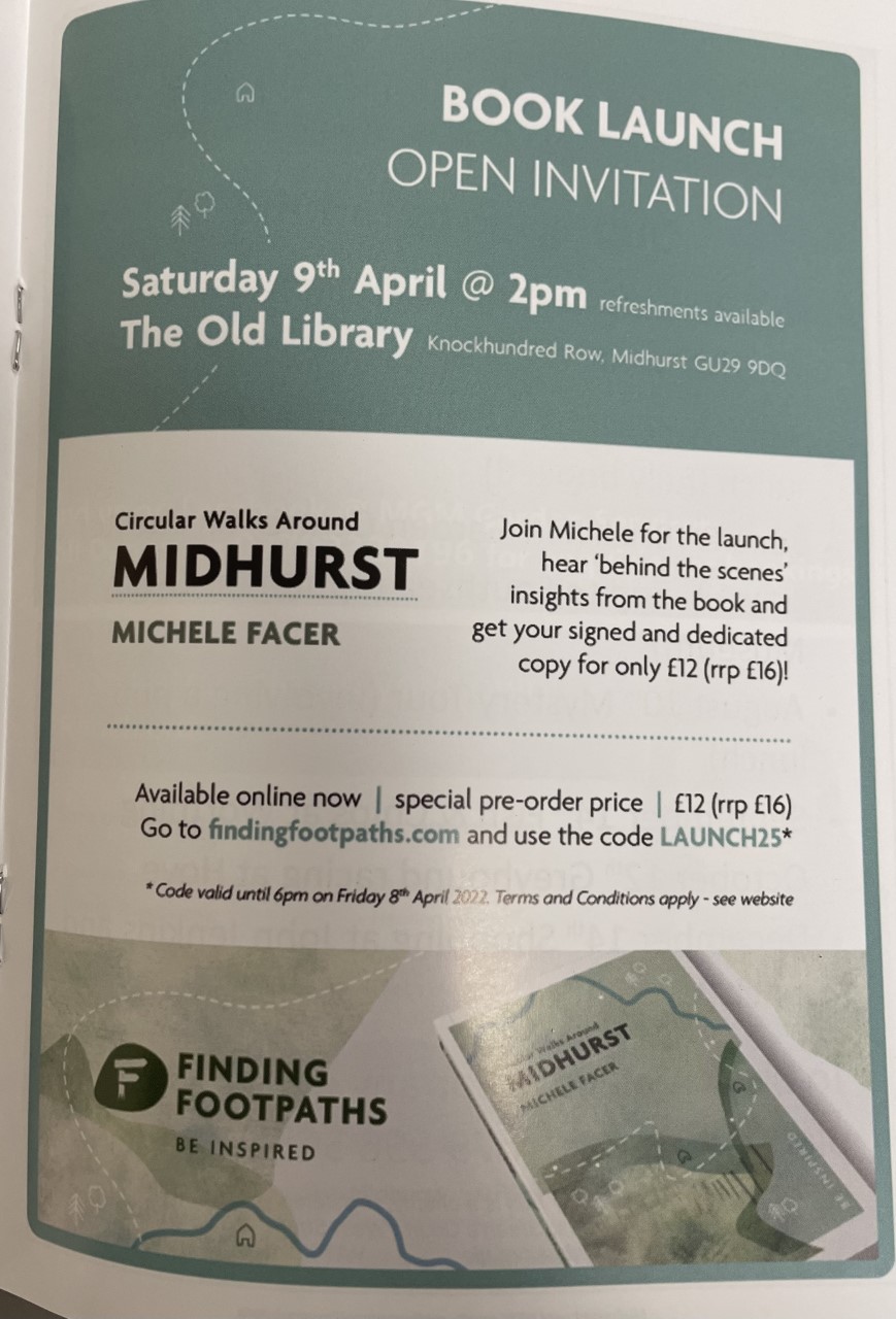 Finding Footpaths – Book Launch